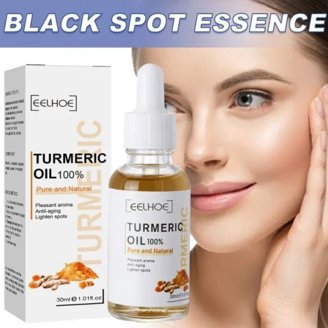 Turmeric Essential Oil Natural Ginger Serum Dark Spot Moisturizing Skin Care 30g