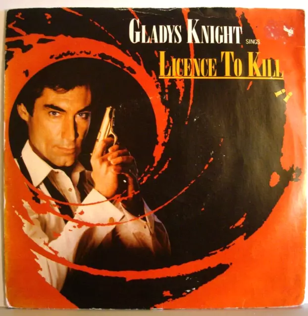 Gladys Knight Licence To Kill 7" Vinyl 1989 VG+ Condition