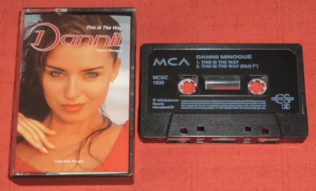 Dannii Minogue - Uk Cassette Tape Single - This Is The Way