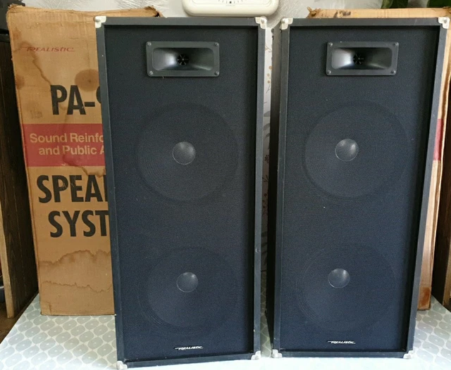 Vintage deals pa speakers