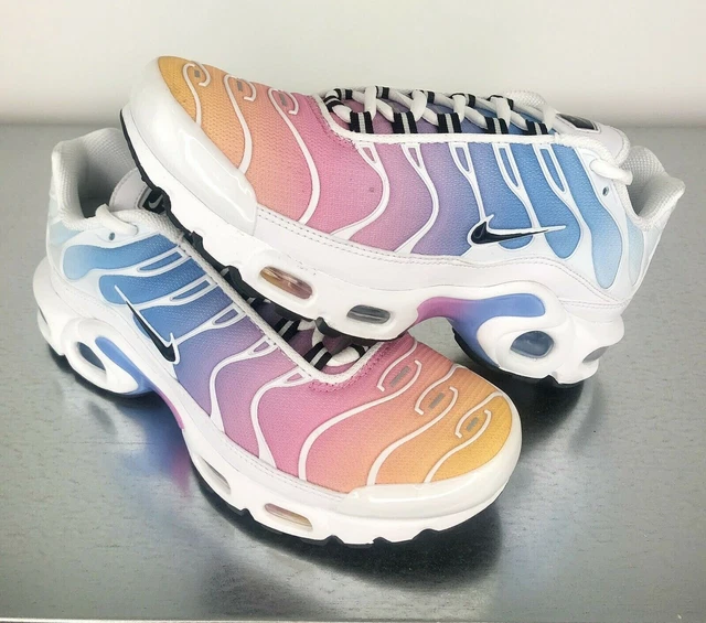 AIR MAX PLUS Tn Baskets Femme White/Multicolor VINTAGE EUR 69,00 - PicClick  FR