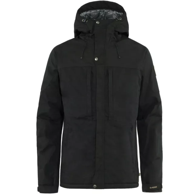 Fjällräven Skogsö Padded Jacket Herren-Winterjacke Mantel Jacke Parka Schwarz