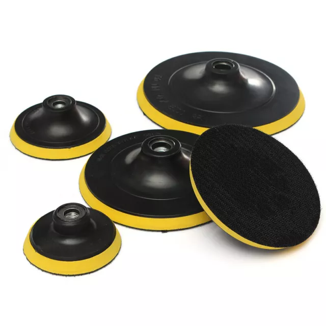 M10/M14 3-6in Backer Pad Hook and Loop Sanding Discs Backing Plate for Polishing