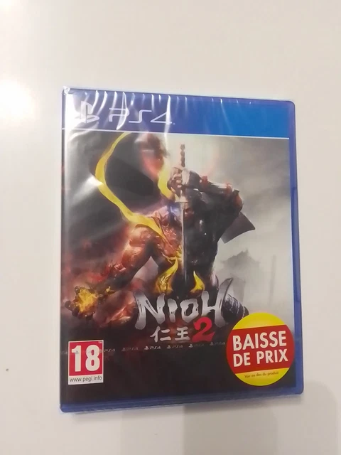 Jeu Nioh 2 Pour PlayStation 4 - Version Française, Neuf Sous Blister
