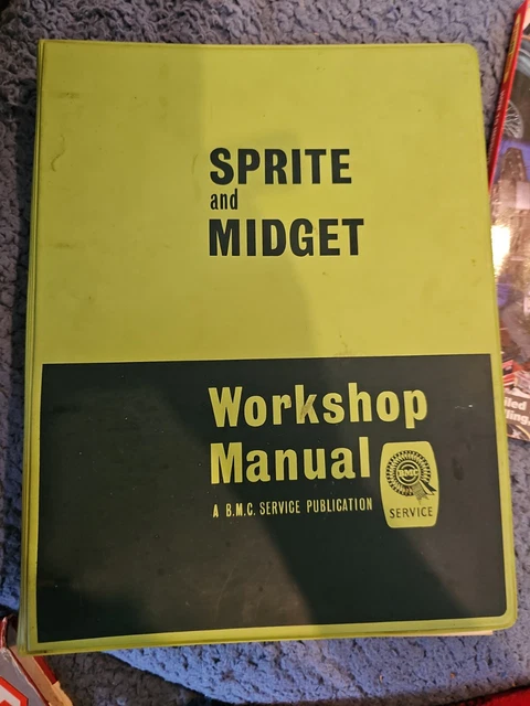 Austin-Healey Sprite and Midget Workshop Manual Mark II BMC Service manual 51576