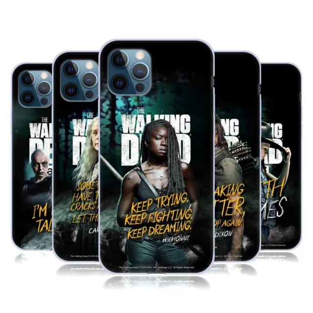 AMC THE WALKING DEAD SEASON 9 QUOTES ÉTUI COQUE EN GEL POUR APPLE iPHONE PHONES