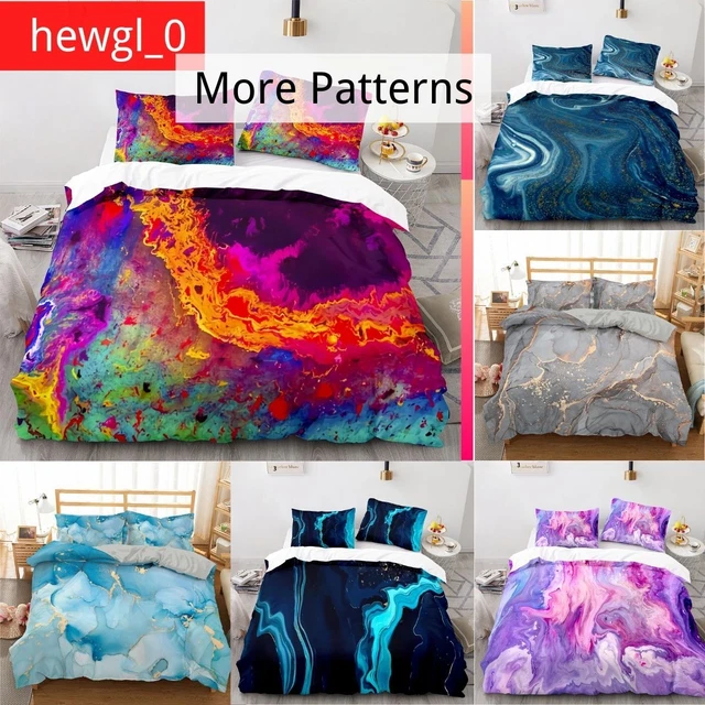 INK PAINTING MARBLE Single/Double/Queen/King Bed Doona/Duvet/Quilt