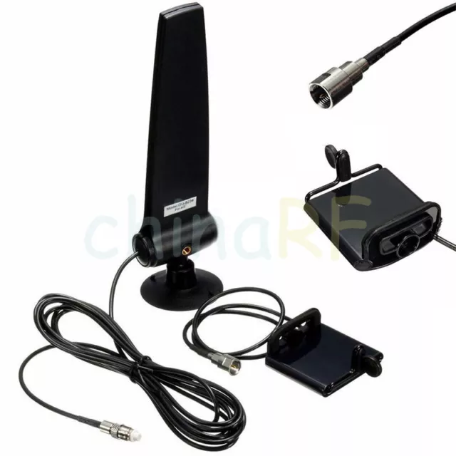 GSM/CDMA/850-1900MHz 3G 4G Cellphone Signal Booster Amplifier Aerial 2m + Holder 2