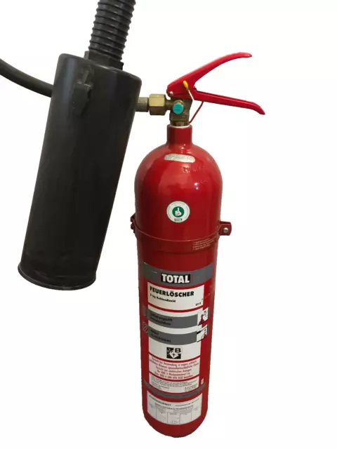 Feuerlöscher CO2 5 kg, Kohlendioxid, TOTAL