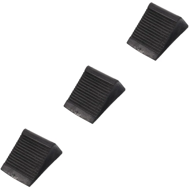 3pcs Gummi-Radschock Anti-Skid-Reifen-Stopper-Auto Schwerlasträder Reifen Rampe