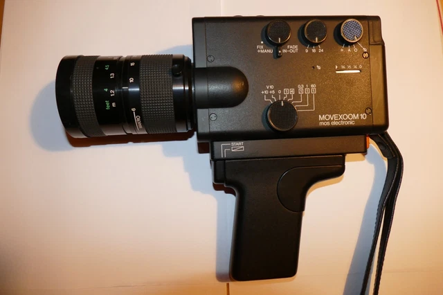 super 8 cámara MOVEXOOM 10 mos electrónica