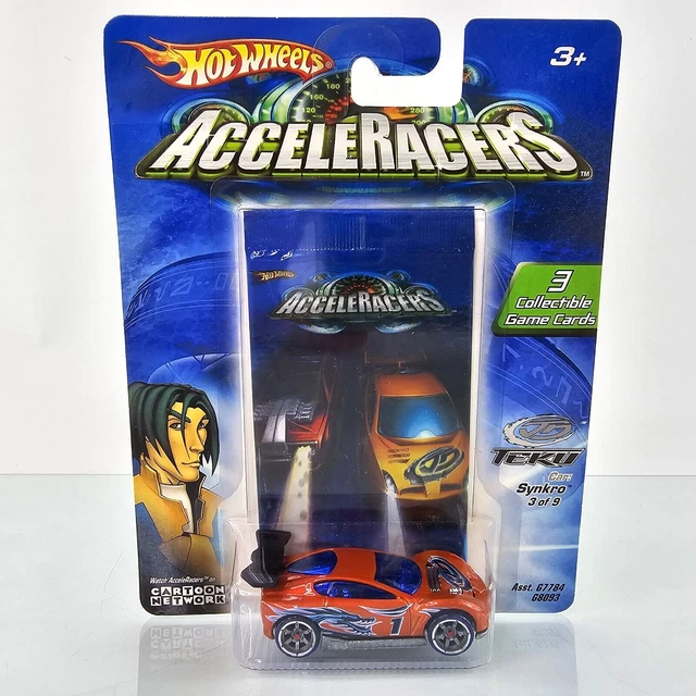 HOT WHEELS ACCELERACERS Teku SYNKRO Red Dragon 1/64 Cartoon Network