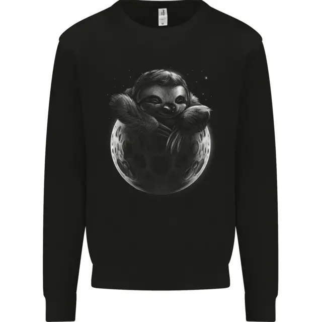 A Sloth On the Moon Kids Sweatshirt Jumper
