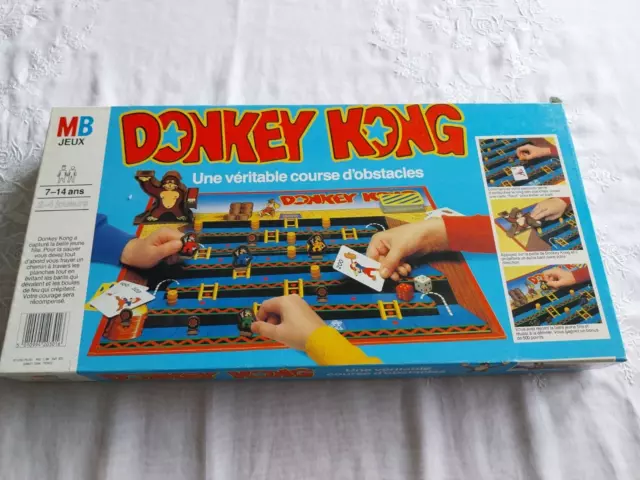 Vintage Jeu de Société MB Donkey Kong 1983 Mario