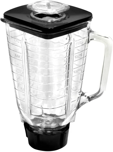 Brentwood P-OST722 Replacement Glass Jar Set, Oster Blender Compatible, 0.33 Gal