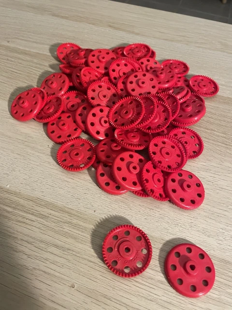 Gros Lot De Pièces Détachées Meccano Vintage - N°62, 62a, 62b, 116, 50a Et 128