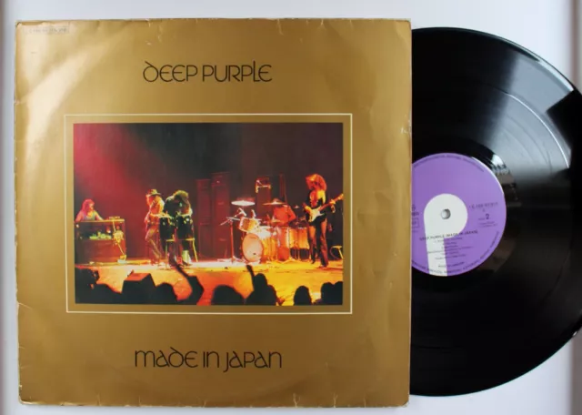 Deep Purple Made In Japan GER 2LP 1972 FOC