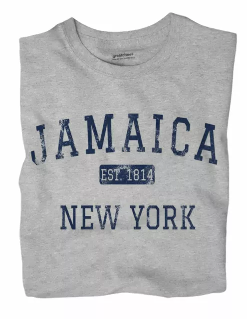 Jamaica New York NY T-Shirt Queens EST