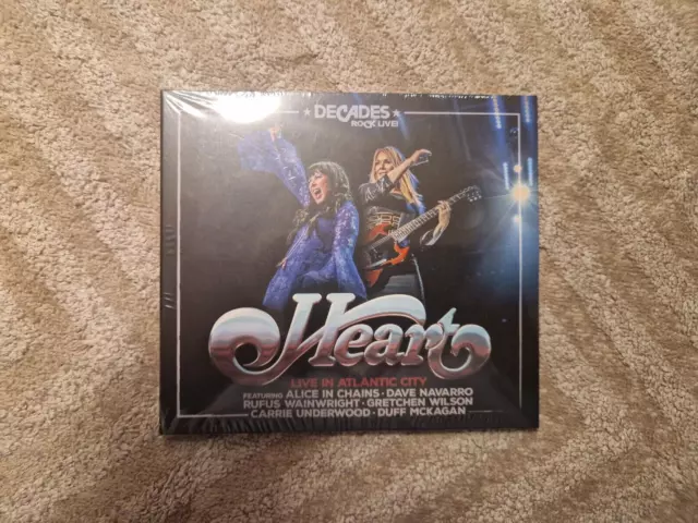 Heart 2018 "Live at Atlantic City" (CD+Blu-Ray)