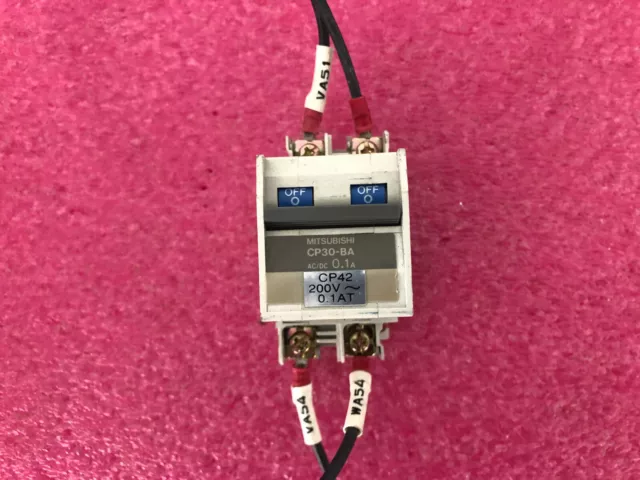 Mitsubishi CP30-BA 0.1 Ampere 2 Palo Circuito Protezione