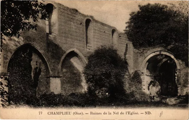 CPA AK Champlieu OISE - Ruins of the Church Nave (423790)