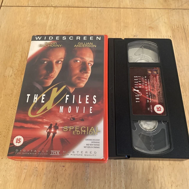 THE XFILES MOVIE Special Edition Widescreen PAL VHS Video Tape