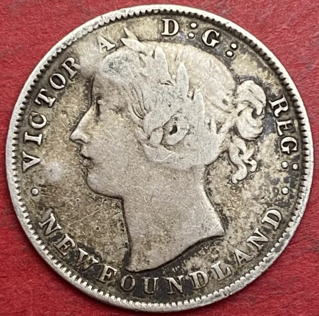 1881 Newfoundland 20 Cents - Fine - Lot#7147