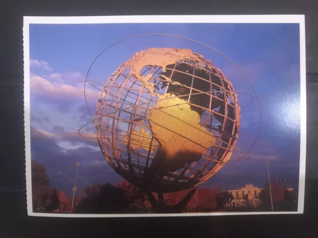 Postcard  New York City- Unisphere From 1964-65 World’s Fair Flushing Meadow Par