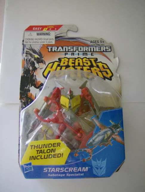 Hasbro Transformers Prime Beast Hunters Cyberverse Commander Class Starscream