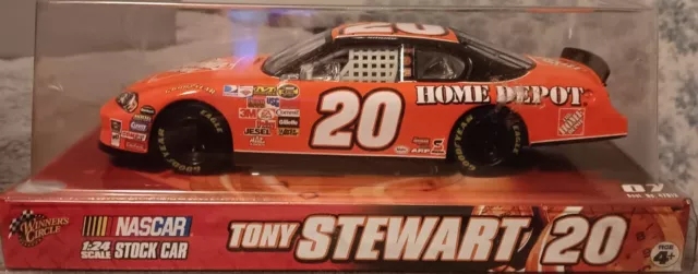 2007 Winners Circle 1/24 Tony Stewart #20 Home Depot Chevy Monte Carlo Diecast