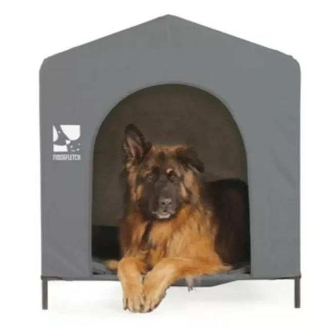 FIDO FLETCH Soft Dog Kennel House Durable Polyester DIY Assembly