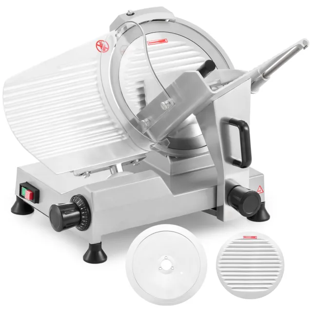12" Commercial Meat Slicer 320W Electric Meat Cutter Shaver Thickness Adjustable