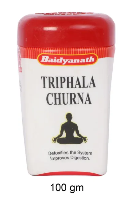 Baidyanath Triphala Churna Churan 100 gm For Digestive Health Free Shipping