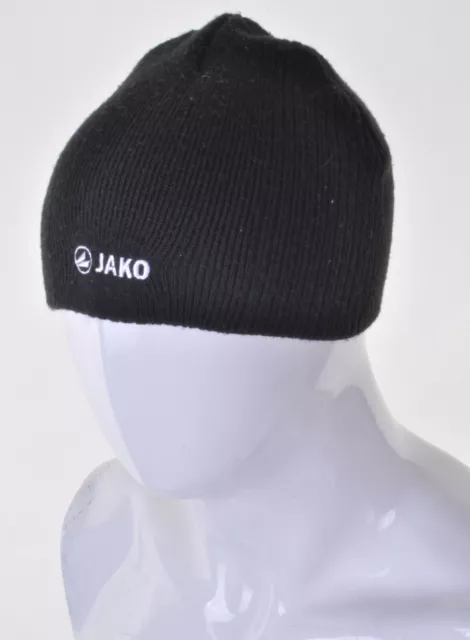 Vintage Jako 80s/90s Bonnet de Ski Bonnet Rétro Homme Femme Unisexe Noir