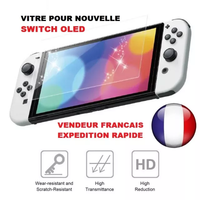 Film de Protection 9H Verre vitre Protecteur écran Pour Nintendo Switch oled