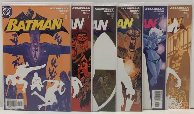 Batman #620-625 Complete Broken City Story Arc DC Azzarello Risso VF/NM
