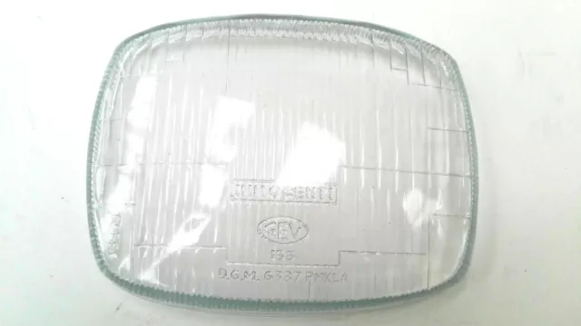 Lambretta Gp / Dl Glass Headlight Lens.innocenti & Cev Marked.