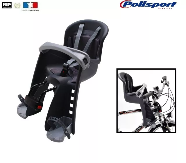 Siege vélo avant porte bébé baby Enfant VTT VTC  capacité 9-15 kg Neuf