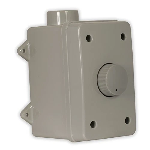 Theater Solutions OVCDG Outdoor Speaker Volume Control Gray Weatherproof Dial...
