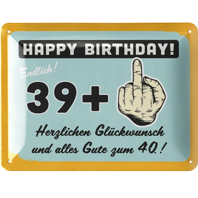 Lustige „Ich Bin 39+“ Tasse – Geschenk Zum 40. Geburtstag, Spülmaschinenfest, Beidseitig Bedruckt, Made In Germany