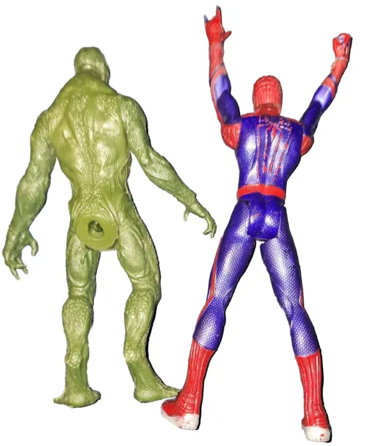 2012 Marvel Diamond Spiderman Lizard Toys Action Figures 3