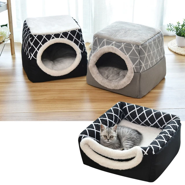 Washable Pet Dog Cat Bed Puppy Cushion House Pet Soft Warm Kennel Dog Mat Blanke