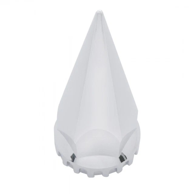 Chrome Plastic 33 Mm Thread-On Spike Nut Cover