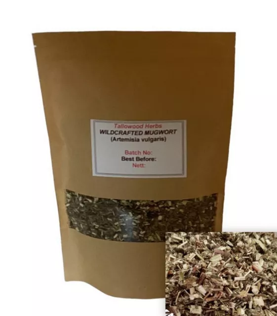 Mugwort Wildcrafted Herbal Tea (Artemisia vulgaris) 50g Premium Quality