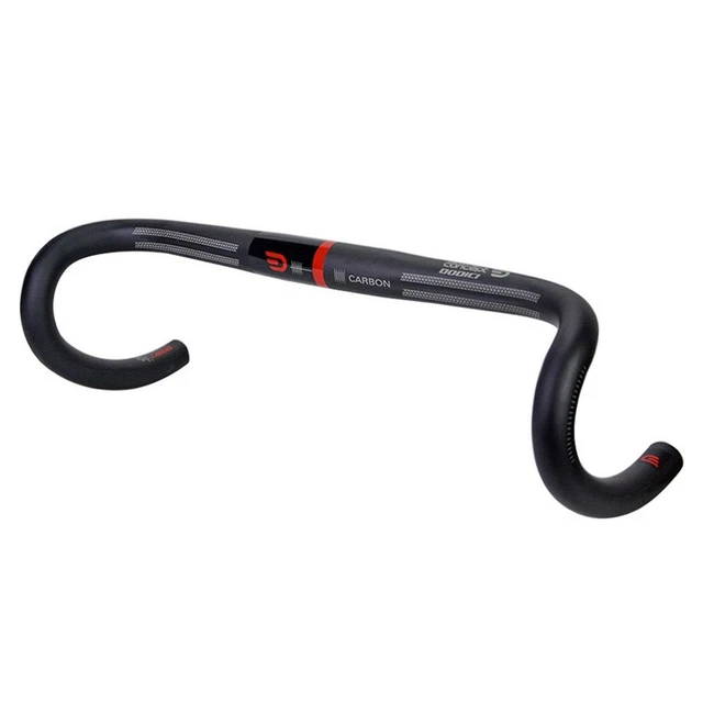 AERODYNAMIC SHAPE CARBON Fiber Road Bike Handlebar 400MM Width ...