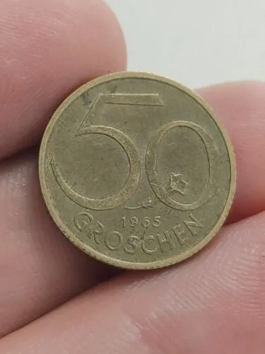 1965 / 50 Groschen / Austria / Osterreich / Collectible Coin T38