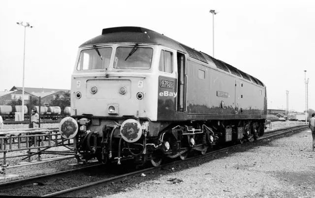 Railway Diesel Negative Type 47 47628 Old Oak Common 8/9/86 + Copyright