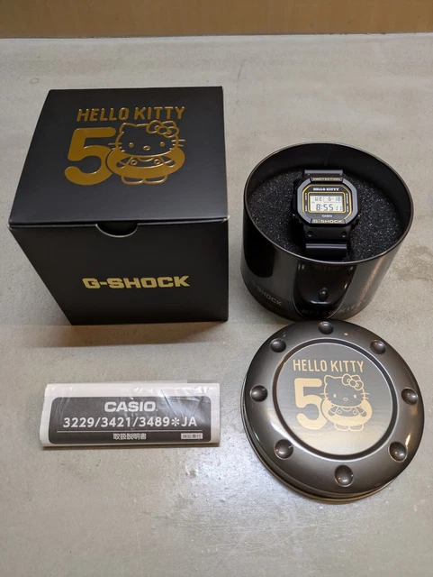CASIO G-SHOCK DW-5600KT24-1JR Hello Kitty 50th Collaboration Model ...