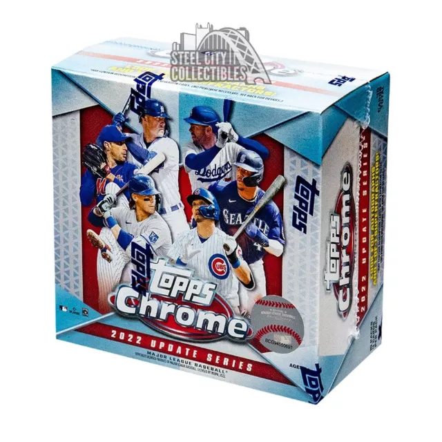 2022 Topps Chrome Update Series Baseball Mega Box