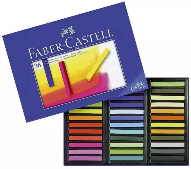 FABER-CASTELL Softpastellkreiden STUDIO QUALITY, 36er Etui 36er Etui